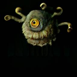 a picture of a beholder by Erol Otus