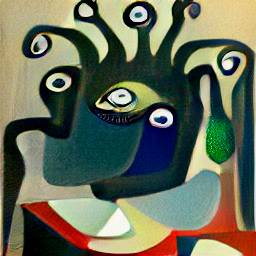 a picture of a beholder by Picasso2