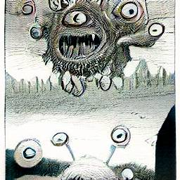 a picture of a beholder by Tony DiTerlizzi2